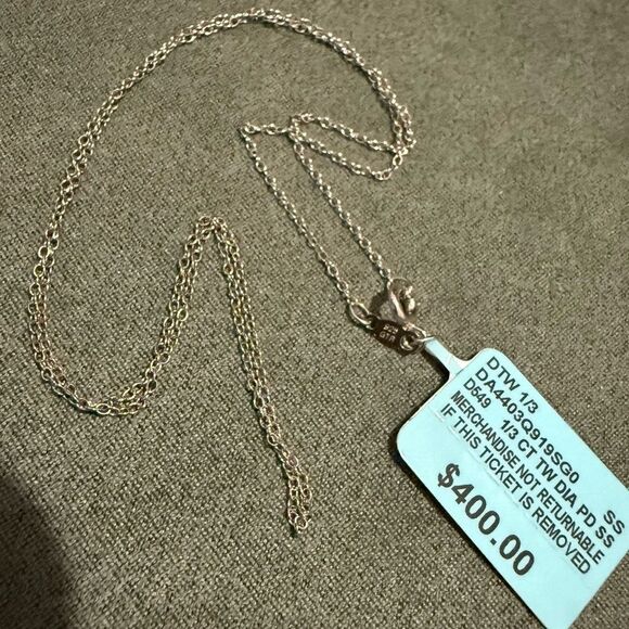STERLING SILVER 925 CHAIN – $400 TAG – 18” LENGTH - Picture 6 of 17